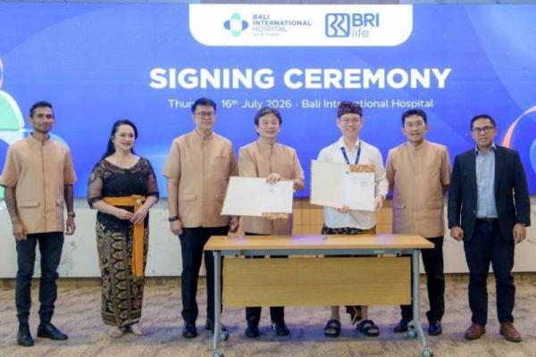 BRI Life dan Bali International Hospital Teken MoU Layanan Kesehatan