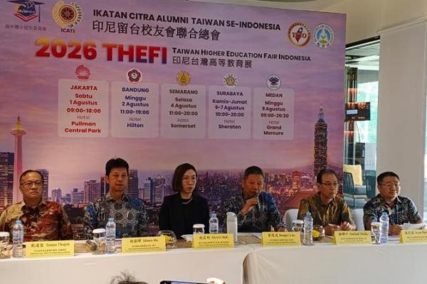 65 Kampus Taiwan Kembali Berburu Pelajar Indonesia di THEFI 2026