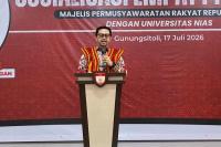 Marinus Dorong Universitas Nias Bangun Kepemimpinan Berkarakter Pancasila