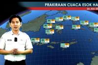 Sejumlah Wilayah Diprakirakan Berawan hingga Hujan Ringan Hari Ini