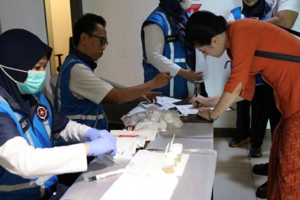 Kemenhub Tes Narkoba Personel Penerbangan di Bandara Soekarno-Hatta