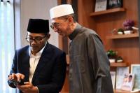 Awali Safari Sulteng, Gus Salam Sowan ke Rais Syuriyah PWNU