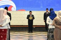 Perdana, Mendikdasmen Lantik 15 Kepala Sekolah Nasional Terintegrasi