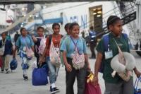 KM Ciremai Angkut Ratusan Siswa Pedalaman Papua Menuju Jakarta