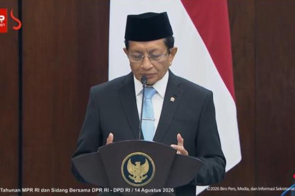 Doa Menag di Sidang Tahunan: Sadarkan Kami Jika Kritik Benar