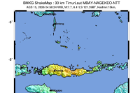 BNPB Minta Masyarakat Tetap Tenang dan Jauhi Pantai Pascagempa M 7,7 NTT