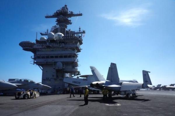 AS Kerahkan Kapal Induk USS Theodore Roosevelt ke Timur Tengah