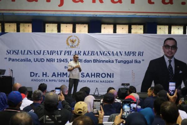 Sosialisasi Empat Pilar MPR RI, Sahroni Ingatkan Kesadaran Hukum