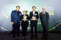 Komit Terapkan ESG, PTPN III Raih Dua Penghargaan di Singapura