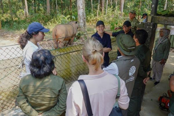 Menhut-Dubes Norwegia ke Way Kambas, Soroti Karhutla hingga Rantai Gajah