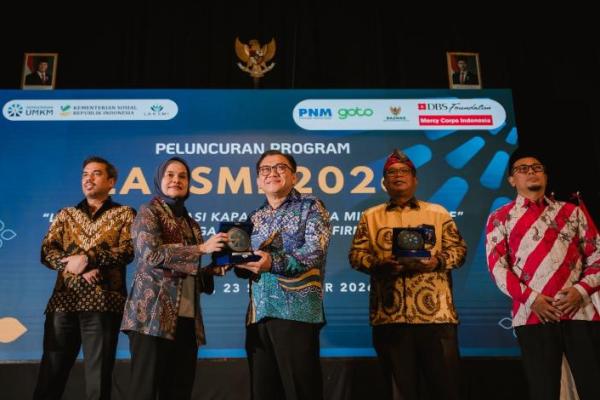 Mercy Corps Indonesia dan DBS Foundation Terima Apresiasi dari Dua Menteri