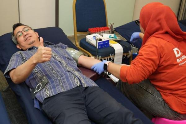Perkuat Kepedulian, PTPN IV PalmCo Donorkan 1.082 Kantong Darah