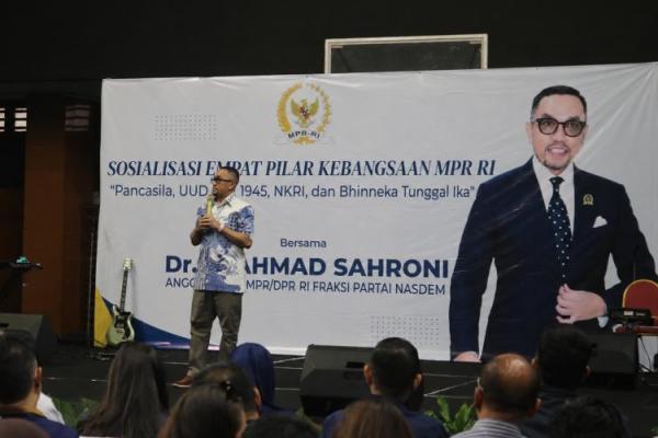 Sosialisasi Empat Pilar MPR RI, Sahroni Ajak Generasi Muda Berani Bersuara