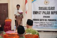 Sosialisasi 4 Pilar, Andhika Pangarso Kuatkan Bhineka Tunggal Ika