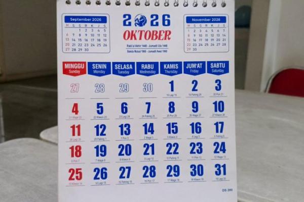 3 Oktober 2026, Cek Daftar Peringatan Hari Ini