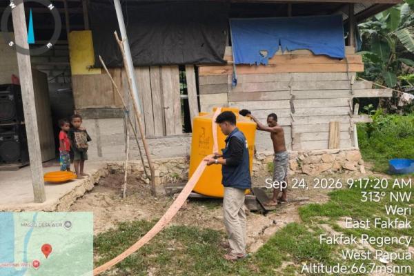 TEP Unhas Gandeng Polisi Bantu Atasi Krisis Air Papua Barat