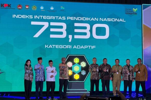 SPI Pendidikan 2026 Naik Jadi 73,30, KPK: Kategori Adaptif