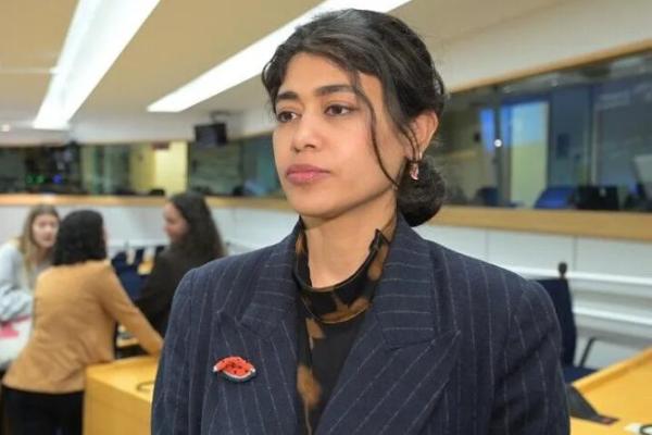Rima Hassan Lepas Bendera Israel di Parlemen Eropa, Protes Situasi Gaza
