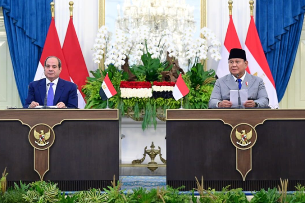 Prabowo dan El-Sisi Tegaskan Dukungan Negara Palestina-Rekonstruksi Gaza