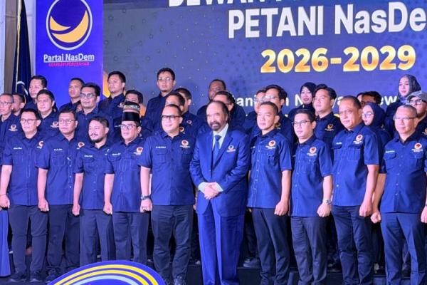 Arif Rahman Pimpin Petani NasDem, Bidik Tiga Program Prioritas