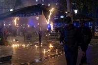 Demo Anak Muda di Barcelona Berujung Ricuh, Toko Dijarah-Kontainer Dibakar
