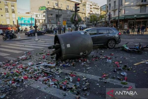 Unjuk Rasa Pemuda di Barcelona Rusuh, 100 Orang Ditangkap